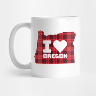 I Love Oregon Mug